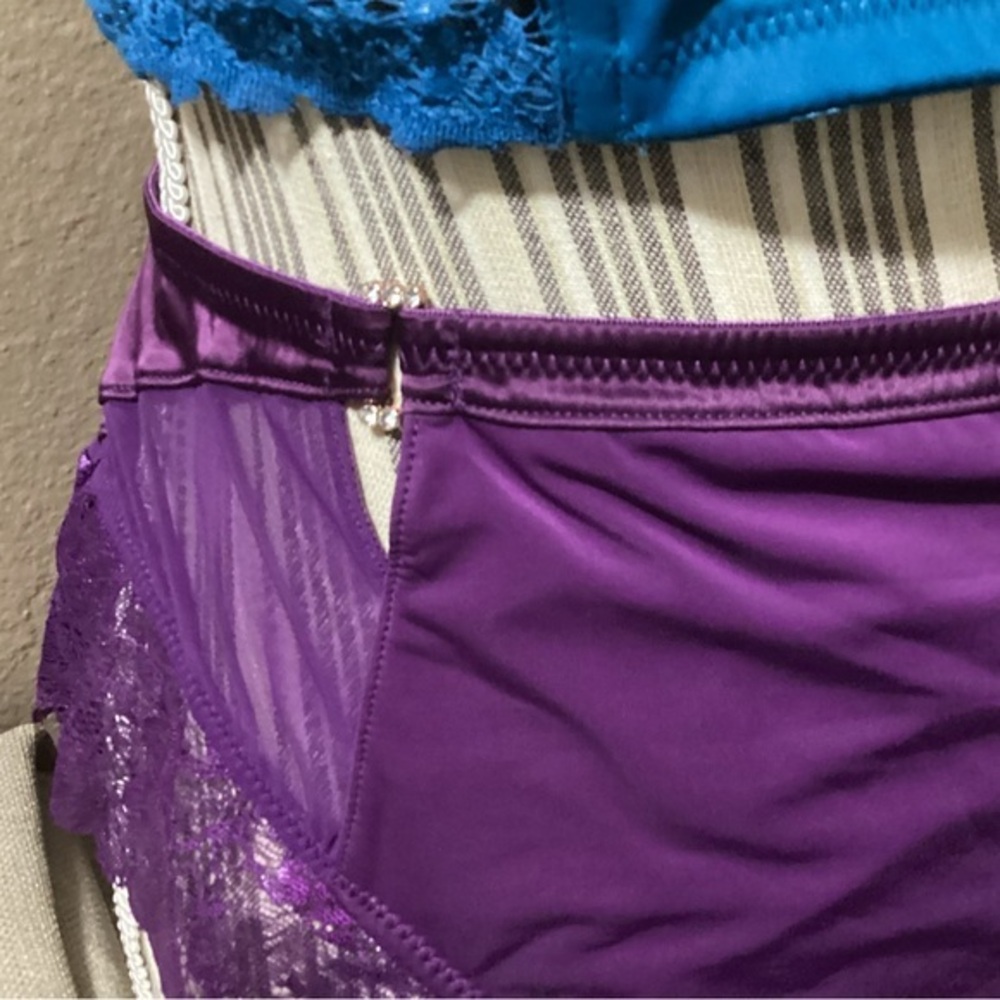 NEWT CITY CHIC RANAY PURPLE HI BRIEF SIZE 16
